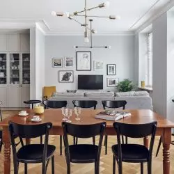 Apartament z modernistyczną duszą w Warszawie