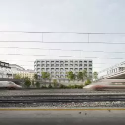 Zwycięski projekt w konkursie Florenc 21 na zagospodarowanie kwartału B04