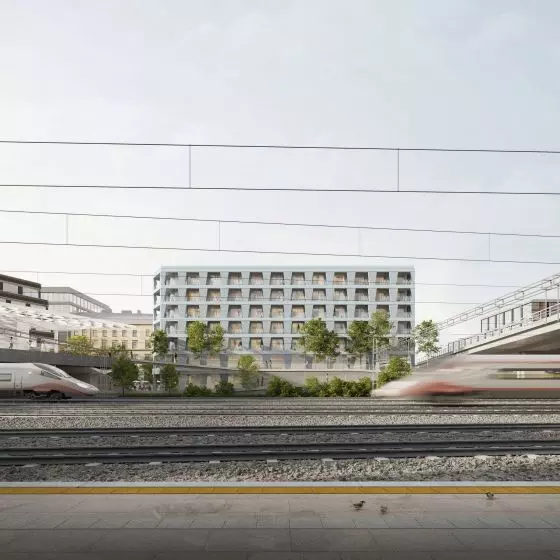 Zwycięski projekt w konkursie Florenc 21 na zagospodarowanie kwartału B04