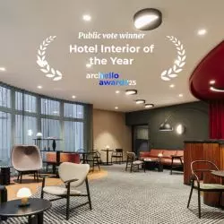 Hotel Mercure Wien City projektu AKA Studio z nagrodą Archello Awards 2025