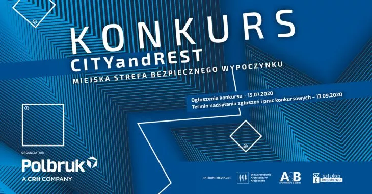 CITYandREST – konkurs na projekt miejskiej strefy wypoczynku