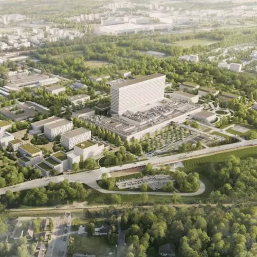 Konkurs na opracowanie koncepcji urbanistycznej Zielonego Kampusu Centrum Kliniczno-Dydaktycznego Uniwersytetu Medycznego w Łodzi
