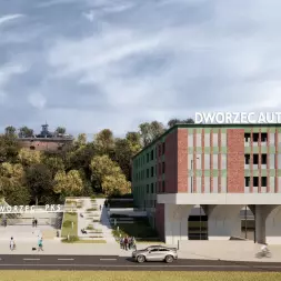 Wizualizacja nowej zabudowy w miejscu dworca PKS w Gdańsku