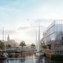 projekt szkoły muzycznej II stopnia na Wyspie Jaskółczej w Szczecinie