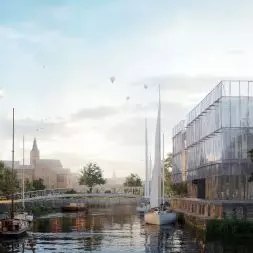 projekt szkoły muzycznej II stopnia na Wyspie Jaskółczej w Szczecinie