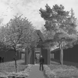 obiekt ostatniego pożegnania wraz z krematorium oraz cmentarzem leśnym w Górnym Sopocie