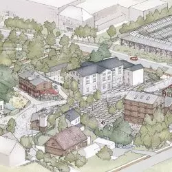 Koncepcja architektoniczno-urbanistyczna. Zagospodarowanie terenu Centrum Starej Rumi