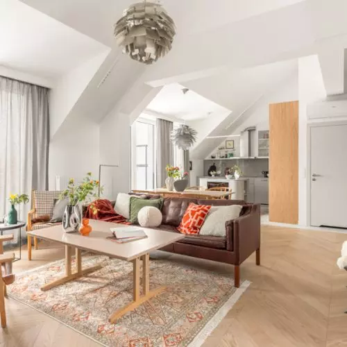 Polsko-duński duet i apartament z charakterem. Tak wygląda quiet luxury na Zawadach