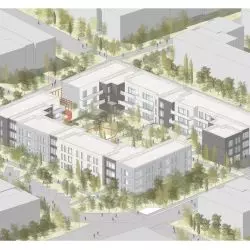Projekt zespołu mieszkaniowego uwzględniającego zjawisko starzenia się społeczeństwa
