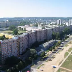 Falowiec przy ul. Obrońców Wybrzeża, 2005 r.
