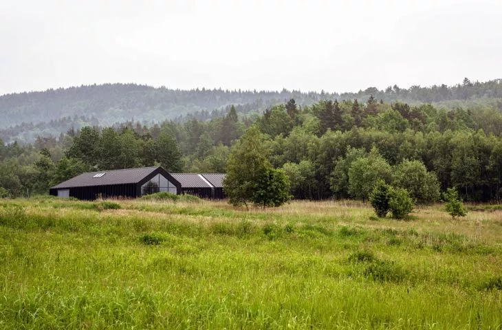Domolas. Dom z pracownią artystyczną od kropka studio