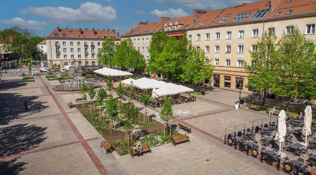 Wyróżnienie w kategorii Rewitalizowana miejska przestrzeń publiczna
