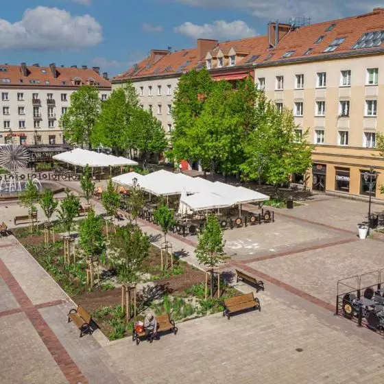 Wyróżnienie w kategorii Rewitalizowana miejska przestrzeń publiczna