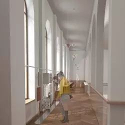 „Unus Mundus: Od fragmentacji do jedności – wpływ tożsamości kulturowej w projektowaniu architektury wnętrz. Adaptacja Nowej Synagogi w Przemyślu na Ośrodek Wielokultury”