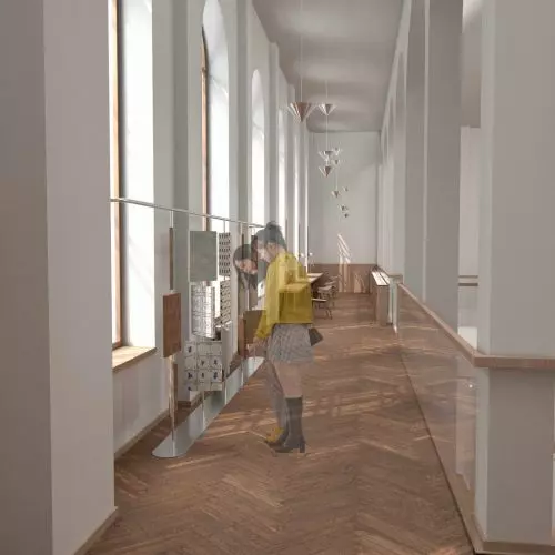 Julia Skowrońska – „Unus Mundus: Od fragmentacji do jedności – wpływ tożsamości kulturowej w projektowaniu architektury wnętrz. Adaptacja Nowej Synagogi w Przemyślu na Ośrodek Wielokultury”