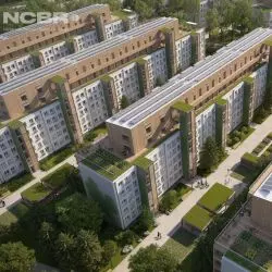 Projekt termomodernizacji i nadbudowy bloków z wielkiej płyty na Osiedlu Złotego Wieku w Krakowie