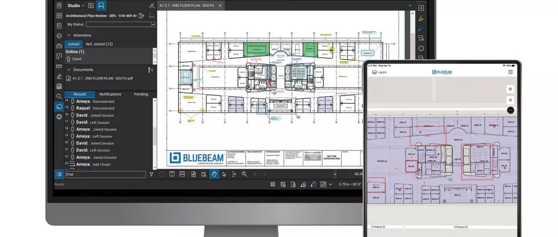 Bluebeam Revu at work for architects: Much more than just a PDF editor