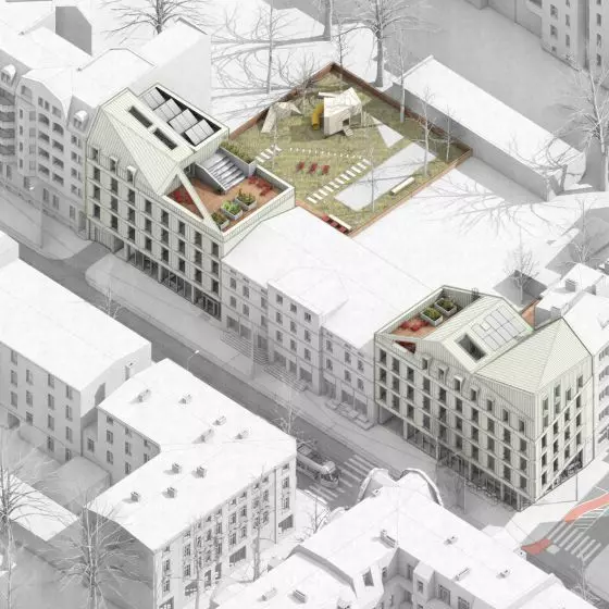 I Nagroda, proj.: Aleksandra Pańczyk, Marek Eismant, Tomasz Urbański