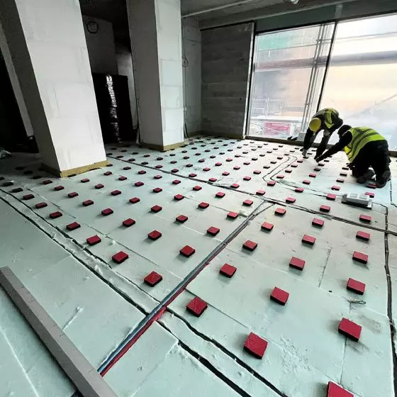 Towarowa Towers Warszawa, SYSTEM EPUFLOOR GYM PRO 30/30