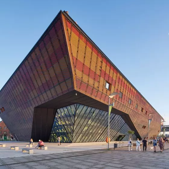 Morskie Centrum Nauki, Szczecin, projekt: Piotr Płaskowicki Architekt