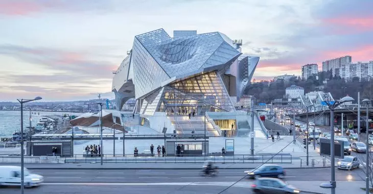Musée des Confluences w Lyonie, proj.: Coop Himmelb(l)au