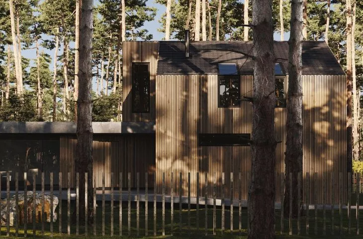 House on the Swider River from ZUP-A, or how to remodel a recreational facility