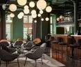 Oświetlenie klimatycznego lobby i baru w butikowym hotelu Wroclaw Hotel
