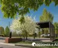 Wizualizacja wykonana w aplkacji Gardenphilia DESIGNER - proj. Stefan Daszewski, Andrzej Komakowski