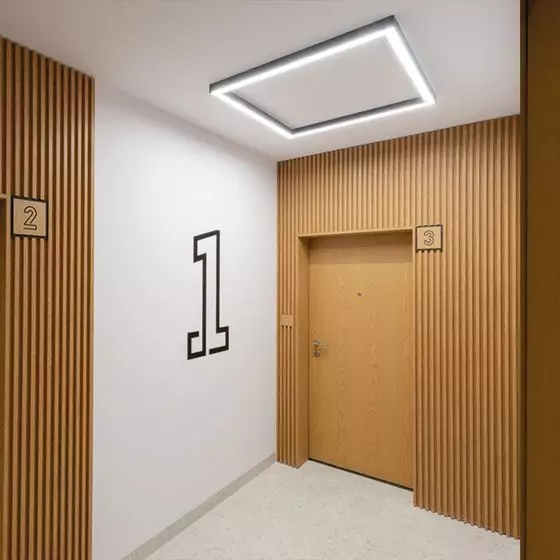 GEOMETRIC SQUARE LED