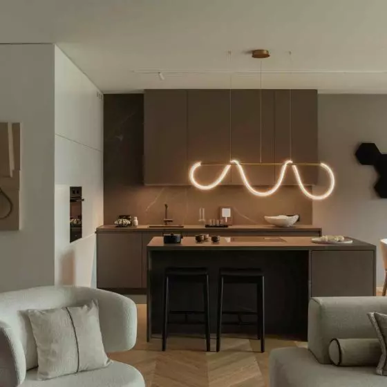 Apartament na Mokotowie autorstwa pracowni VIA NOVA