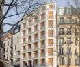 Residential block at 18 Rue Pradier in Paris