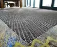 Doormat with brown textile insert - Lenart Hotel, Poland