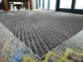 Wycieraczka z brązowym wkładem tekstylnym – Hotel Lenart, Polska