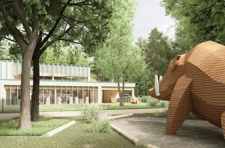 Competition for a new library with space for NGOs in Warsaw's Wesoła district