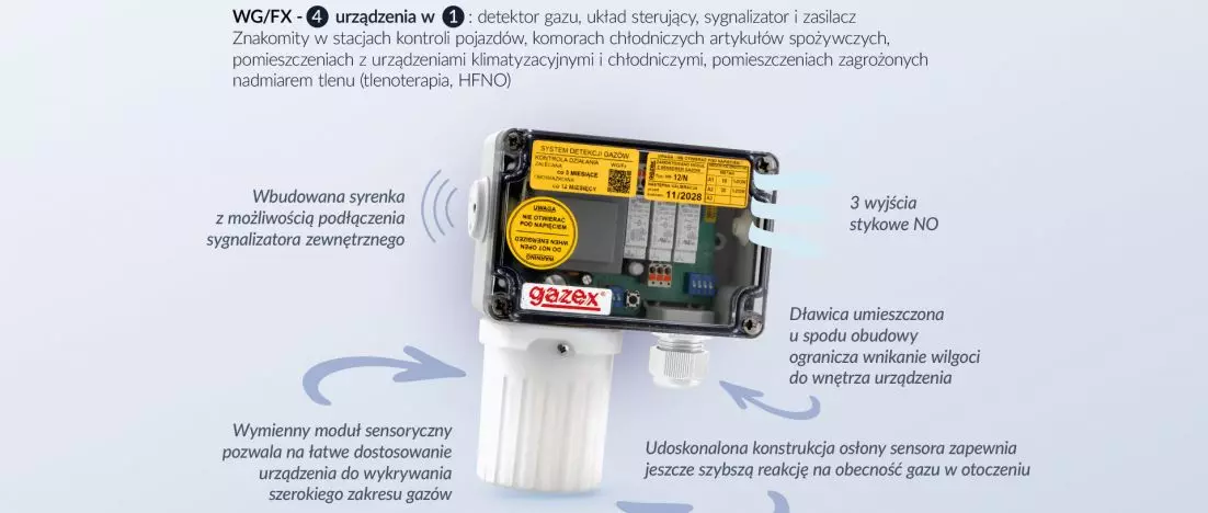 Systemy detekcji gazów w praktyce