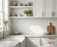 Herringbone XL Terrazzo Tile Collection