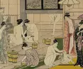 Kiyonaga bathhouse women