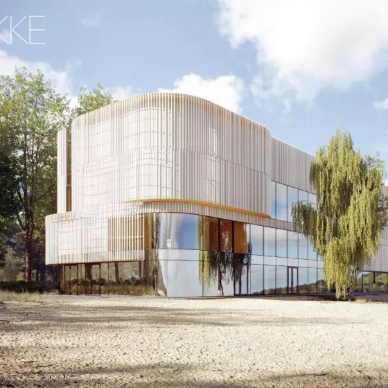 Projekt przebudowy budynku Mamuszki 14 przygotowany na zlecenie Miasta