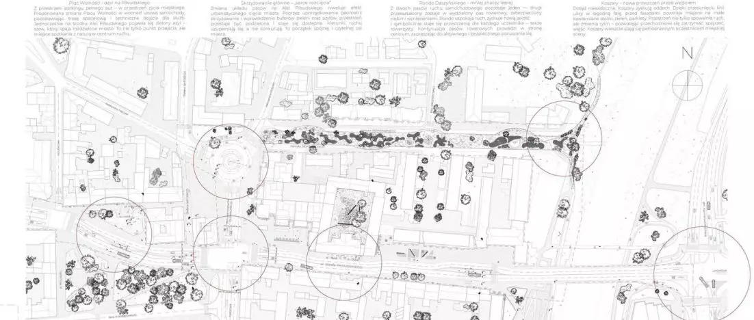 How to give the city back to the people? A concept for the revitalization of Downtown Rzeszow.
