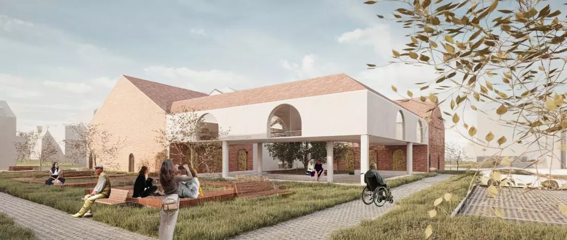 A center that builds community. Community Center as a space of integration and identity
