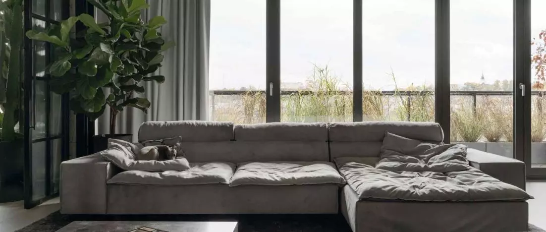 Penthouse czy galeria sztuki w Bydgoszczy? Apartament projektu Karola Cieplińskiego