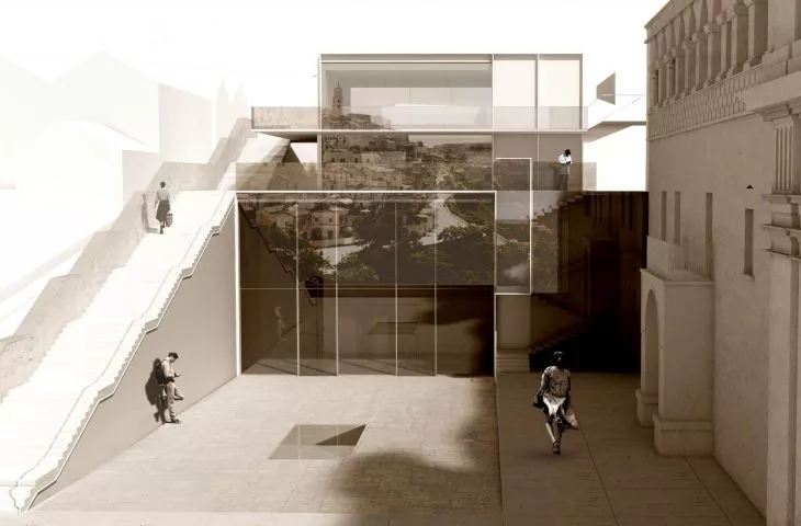 Cultural museum project in Matera, Italy