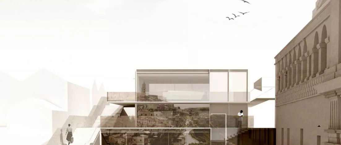 Cultural museum project in Matera, Italy