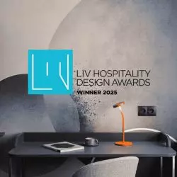 ibis Styles Katowice Airport autorstwa pracowni AKA Studio zdobył nagrodę LIV Hospitality Design Awards.