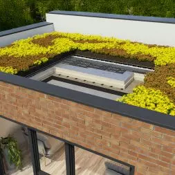 swissporBIKUTOP System łączy wysokiej jakości izolację termiczną ze skuteczną hydroizolacją