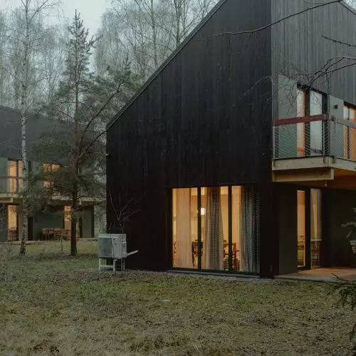 Studzienno 27 - four wooden houses at the foot of the Table Mountains