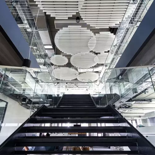 Ceiling as the fifth wall