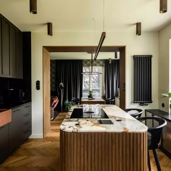 Gdyńskie mieszkanie autorstwa masz.design