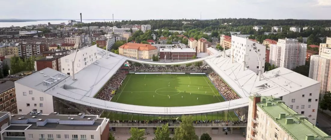Miasto w stadionie czy stadion w mieście? Tammela w Tampere zmienia zasady gry
