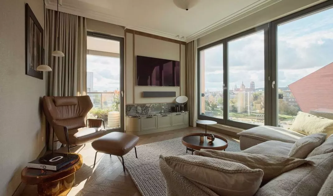 Apartament w sercu Gdańska nad Motławą